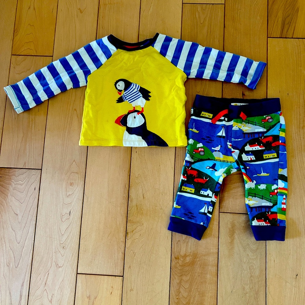 Baby Boden puffin set